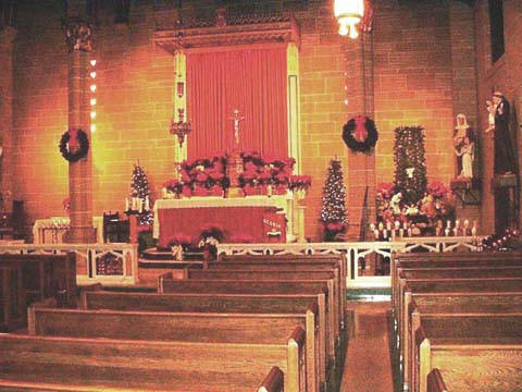 The Church at Christmas